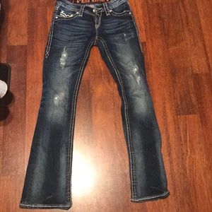 Size 25 Rock Revival Bootcut Jeans